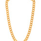 VOJ Gold Polished Stainless Steel Thick Linked Chain - Swadesiicart