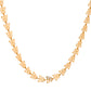 VOJ Gold Polished Stylish Butterfly Shaped Chain - Swadesiicart