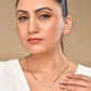 VOJ Gold Polished Oval Shaped Minimal Chain For Women - Swadesiicart