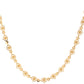 VOJ Gold Polished Oval Shaped Minimal Chain For Women - Swadesiicart