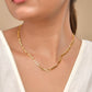 VOJ Gold Polished Minimal Linked Chain For Women - Swadesiicart