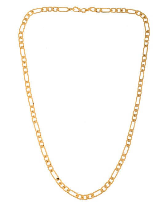 VOJ Gold Polished Minimal Linked Chain For Women - Swadesiicart