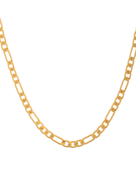 VOJ Gold Polished Minimal Linked Chain For Women - Swadesiicart