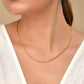 VOJ Gold Polished Stainless Steel Classic Chain - Swadesiicart