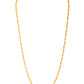 VOJ Gold Polished Stainless Steel Classic Chain - Swadesiicart