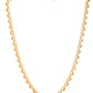 VOJ Heart Shaped Stainless Steel Gold Polished Chain - Swadesiicart
