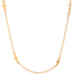 VOJ Gold Polished Star Shaped Minimal Chain For Women - Swadesiicart