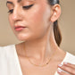 VOJ Women Stainless Steel Gold Polished Minimal Pipe Chain - Swadesiicart