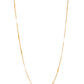 VOJ Women Stainless Steel Gold Polished Minimal Pipe Chain - Swadesiicart