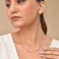 VOJ Women Gold Polished Stainless Steel Minimal Ball Chain - Swadesiicart