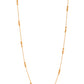 VOJ Women Gold Polished Stainless Steel Minimal Ball Chain - Swadesiicart