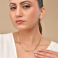 VOJ Women Gold Polished Stainless Steel Minimal Leaf Chain - Swadesiicart
