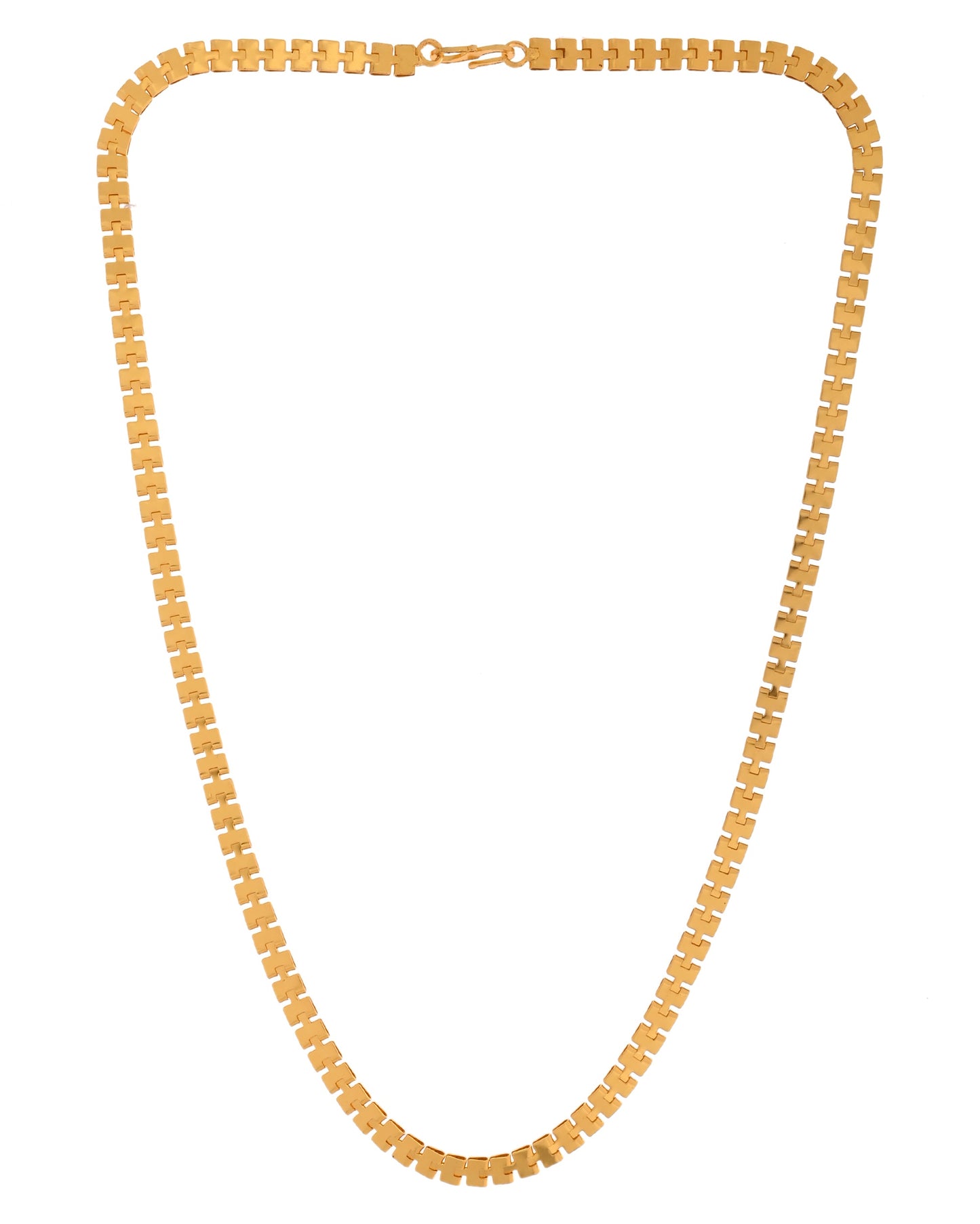 VOJ Women Gold Polished Stainless Steel Elegant Link Chain - Swadesiicart