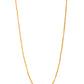 VOJ Women Gold Polished Stainless Steel Ball Chain - Swadesiicart