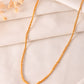 VOJ Women Gold Polished Stainless Steel Ball Chain - Swadesiicart