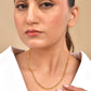 VOJ Gold Polished Minimal Chain For Women - Swadesiicart