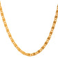 VOJ Gold Polished Minimal Chain For Women - Swadesiicart