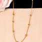 VOJ Gold Polished Minimal Stainless Steel Chain - Swadesiicart