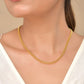 VOJ Gold Polished Ball Shaped Minimal Chain For Women - Swadesiicart