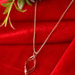 VOJ Rose Gold Polished Chain With Designer Pendant - Swadesiicart