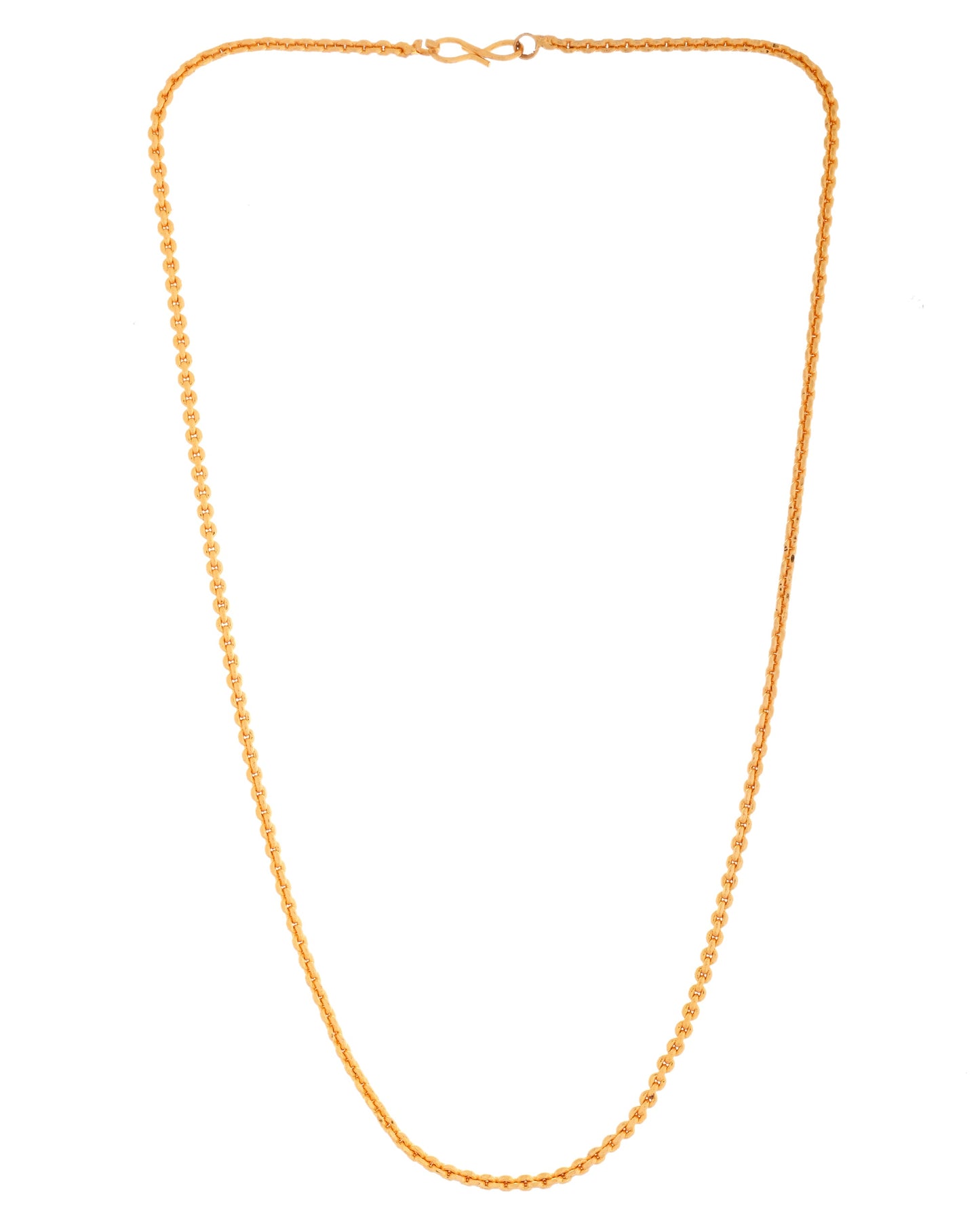 VOJ Gold Polished Women Stainless Steel Classic Chain - Swadesiicart