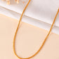 VOJ Gold Polished Women Stainless Steel Classic Chain - Swadesiicart