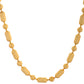 VOJ Men Gold Polished Drop Studded Elegant Chain - Swadesiicart