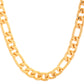 VOJ Men Gold Polished Link Classic Designer Linked Chain - Swadesiicart