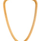 VOJ Stainless Steel Men Gold Polished Thick Chain - Swadesiicart
