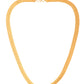 VOJ Gold Polished Minimal Chain For Men - Swadesiicart