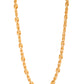 VOJ Gold Polished Designer Stainless Steel Chain For Men - Swadesiicart