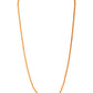 VOJ Men Gold Polished Twisted Stainless Steel Minimal Chain - Swadesiicart