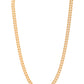 VOJ Gold Polished Filled Leaf Shaped Chain For Women - Swadesiicart