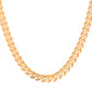 VOJ Gold Polished Filled Leaf Shaped Chain For Women - Swadesiicart