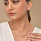 VOJ Gold Polished Oval Shaped Designer Chain For Women - Swadesiicart