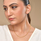 VOJ Women Gold Polished Stainless Steel Simple Chain - Swadesiicart
