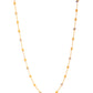 VOJ Stainless Steel Dual Toned Ball Chain For Women - Swadesiicart