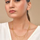 VOJ Women Gold Polished Statement Necklace - Swadesiicart