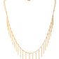 VOJ Women Gold Polished Statement Necklace - Swadesiicart