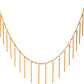 VOJ Women Gold Polished Statement Necklace - Swadesiicart