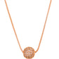 VOJ Gold Polished Women Stone Studded Designer Chain - Swadesiicart