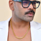 VOJ Stainless Steel Classic Linked Gold Polished Chain - Swadesiicart
