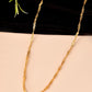 VOJ Women Stainless Steel Twisted Gold Polished Chain - Swadesiicart
