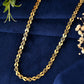 VOJ Men Designer Classic Gold Polished Chain - Swadesiicart