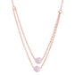 VOJ Gold Polished Pearl Studded Multi Layer Chain - Swadesiicart