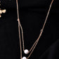 VOJ Gold Polished Pearl Studded Multi Layer Chain - Swadesiicart