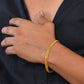 VOJ Men Gold Polished Stainless Steel Linked Bracelet - Swadesiicart