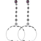 VOJ Set Of 2 Silver-Plated Stainless Steel Floral Shape Anklet With Toe Ring - Swadesiicart