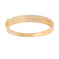 VOJ Women Gold Polished Cz Studded Kada Bracelet - Swadesiicart