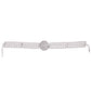 VOJ Silver Plated Pearl And Ad Stone Studded Choker Necklace With Earrings Set | Swadesiicart